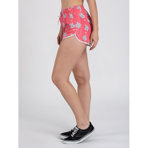 Short Feminino Slim Bahamas Coral