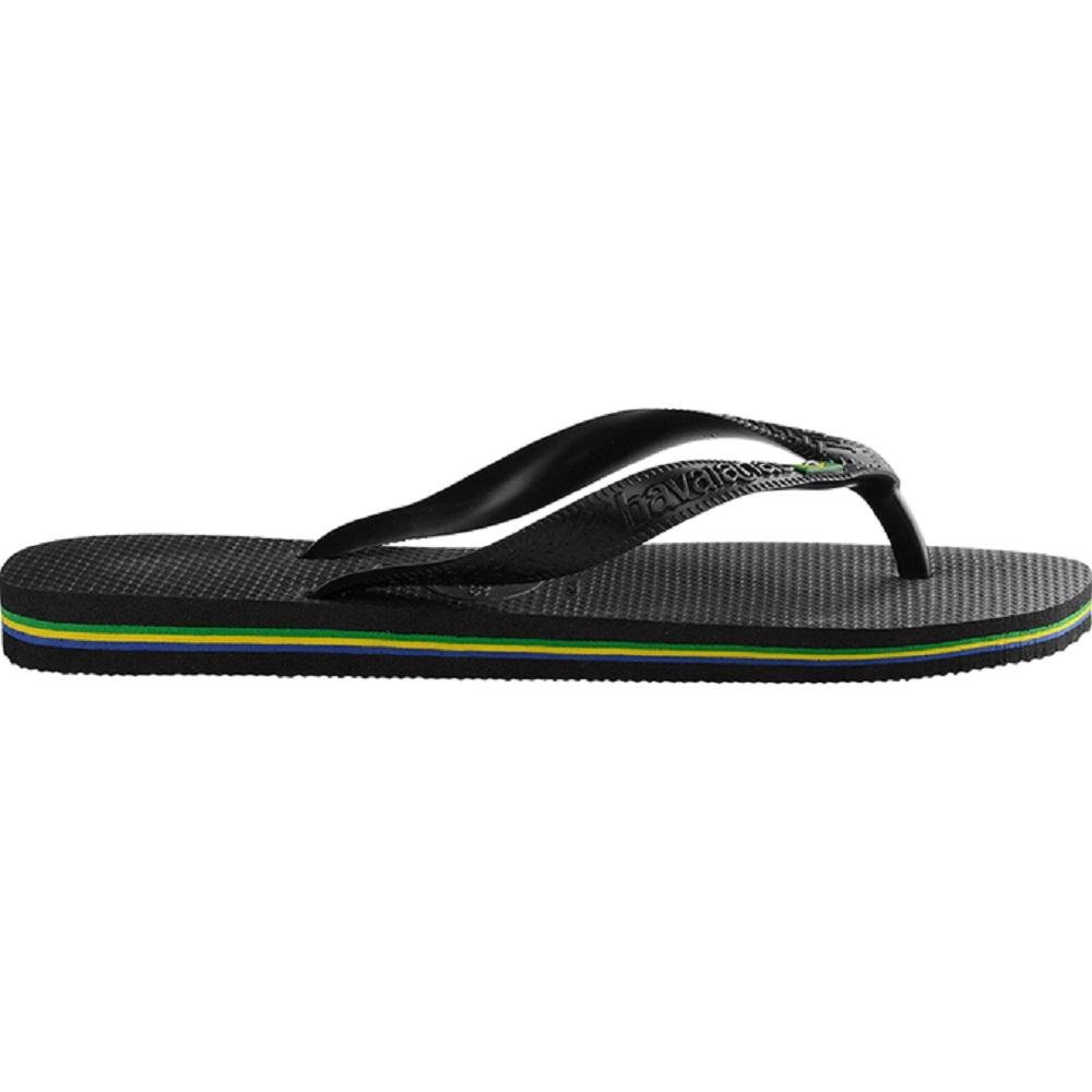 Chinelo Havaianas Masculino Brasil Preto