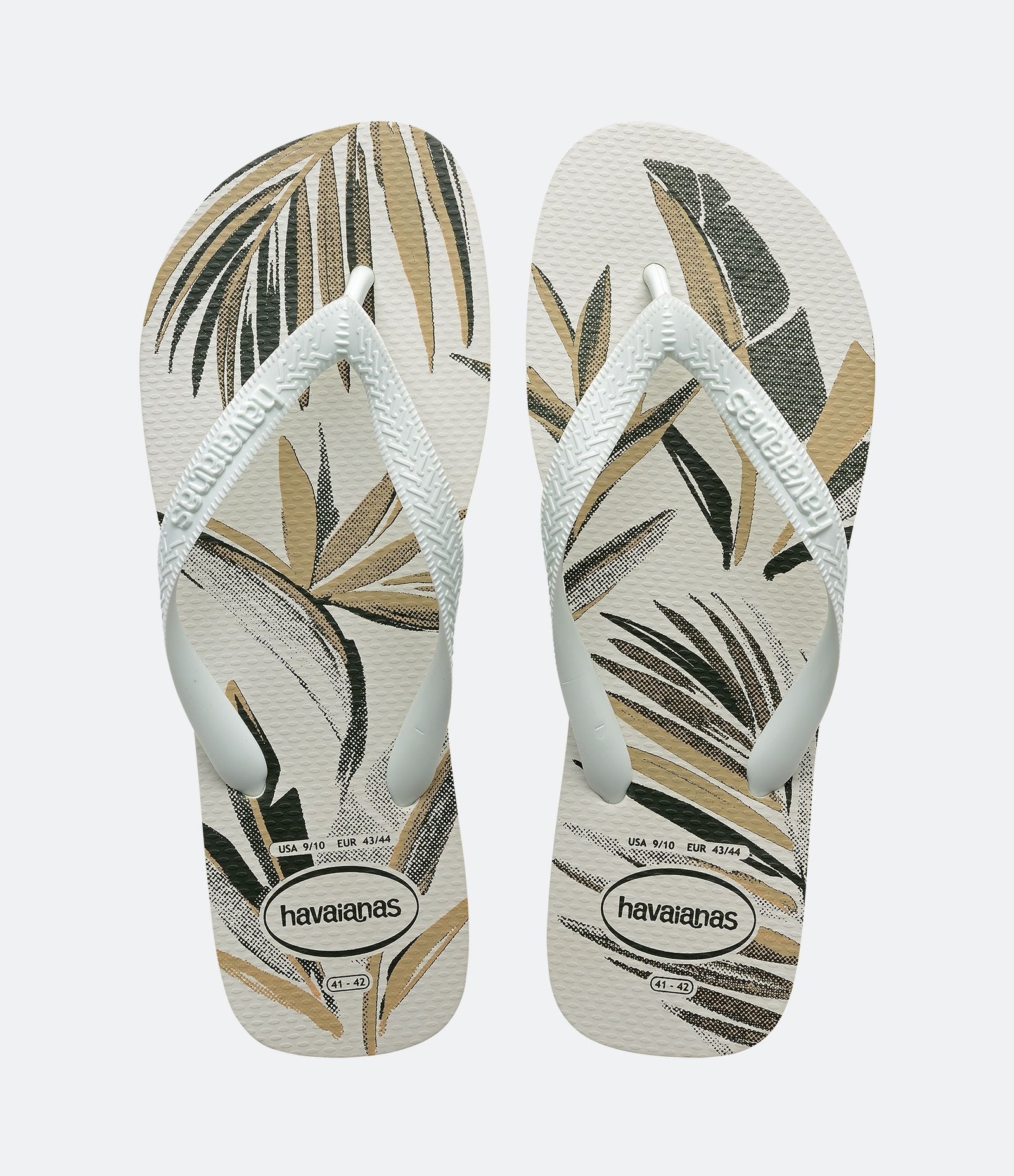 Chinelo Havaianas Floral Preto e Bege