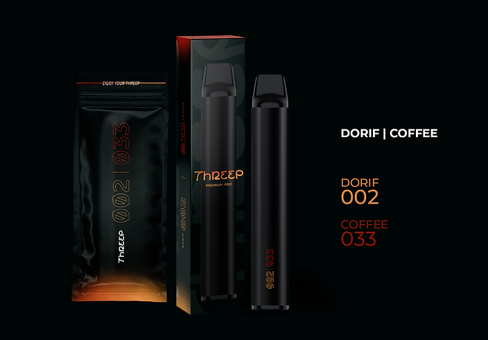 POD DESCARTÁVEL THREEP - DUO22 2200PUFFS 2 EM 1