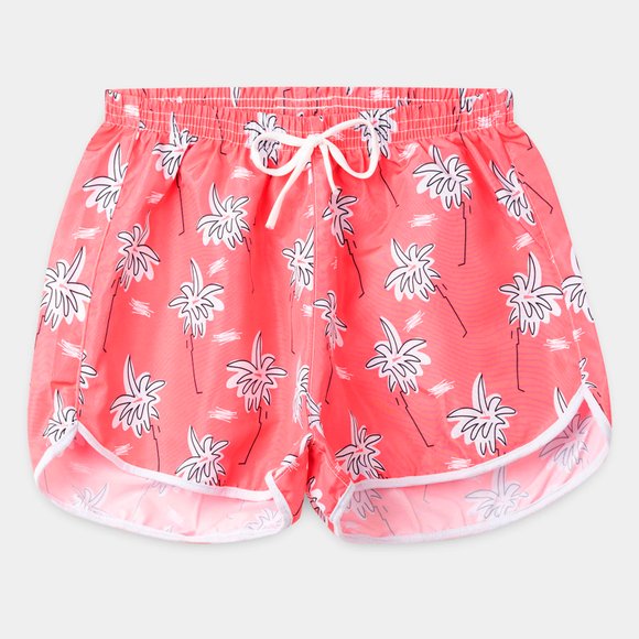 Short Feminino Slim Bahamas Coral